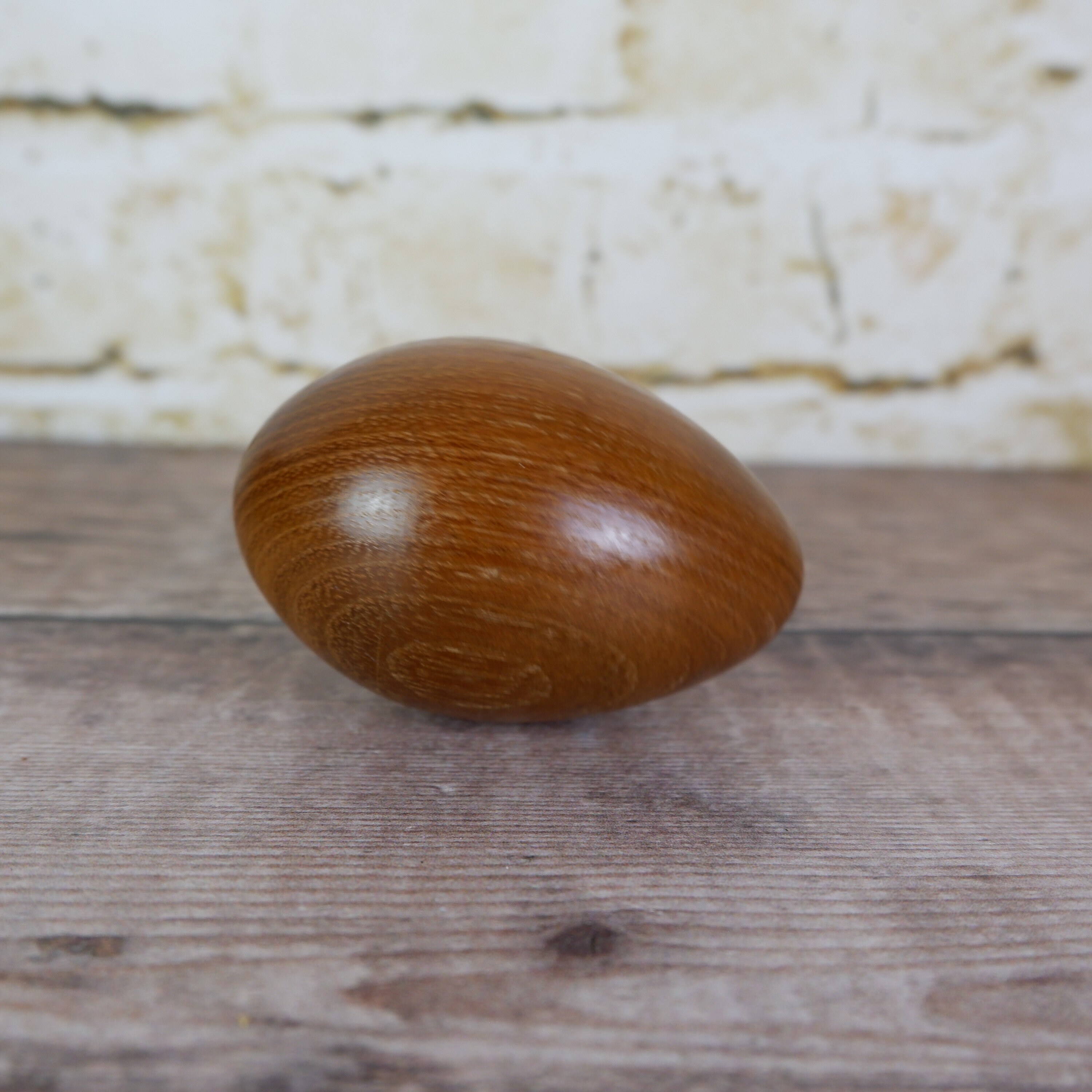 Pair of Vintage Wooden Eggs Etsy