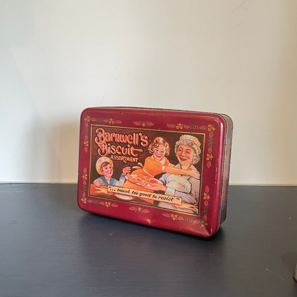 Vintage Barnwell’s Biscuit Assortment Tin
