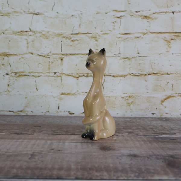 Vintage Siamese Cat Figurine