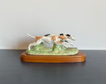 Vintage Hunting Dogs Figurine