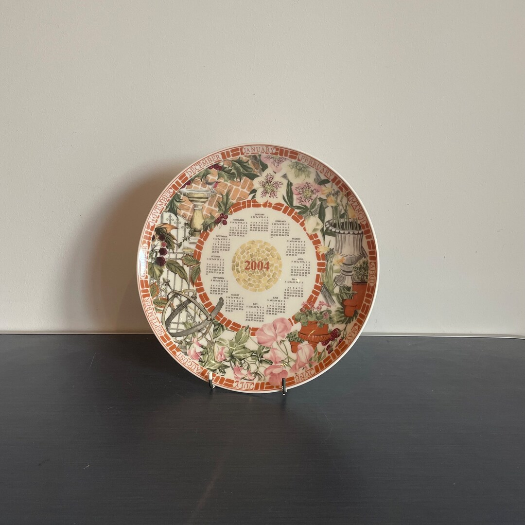 Wedgwood Commemorative Calendar Plate Etsy