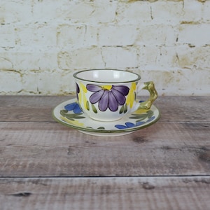 Vintage Japanese Tea Cup and Saucer