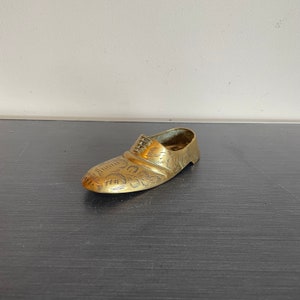 Vintage Brass Shoe