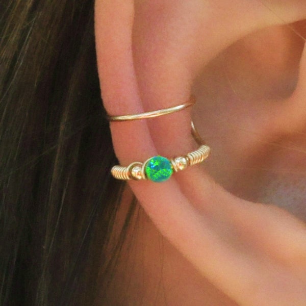 Orbital Ear Cuff no Piercing Needed, Clip on Earring, Fit All, Elegant and Dainty Jewelry