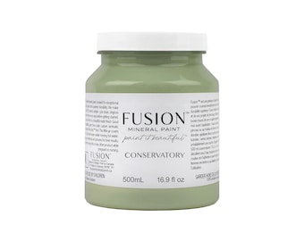 Conservatory Mineral Paint, Mid-Tone Green, Two Coat Coverage
