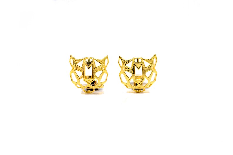 Regal Tiger Your Spirit Animal Cufflinks 925 zdjęcie 5