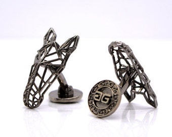 Noble Horse-Spirit Animal Cufflinks( 925)