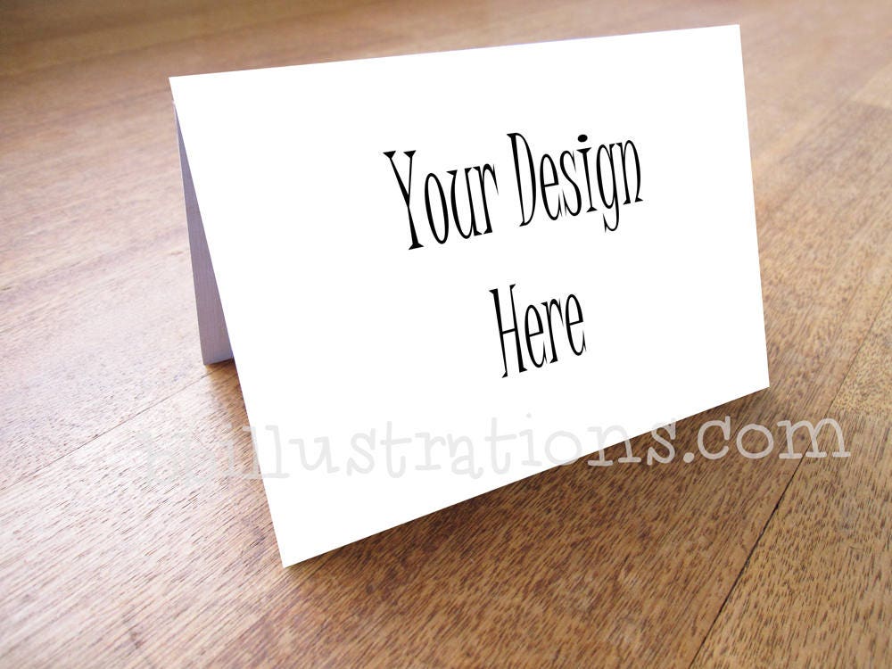 Greeting Card Mockup Card Mockup Invitation Mockups Etsy