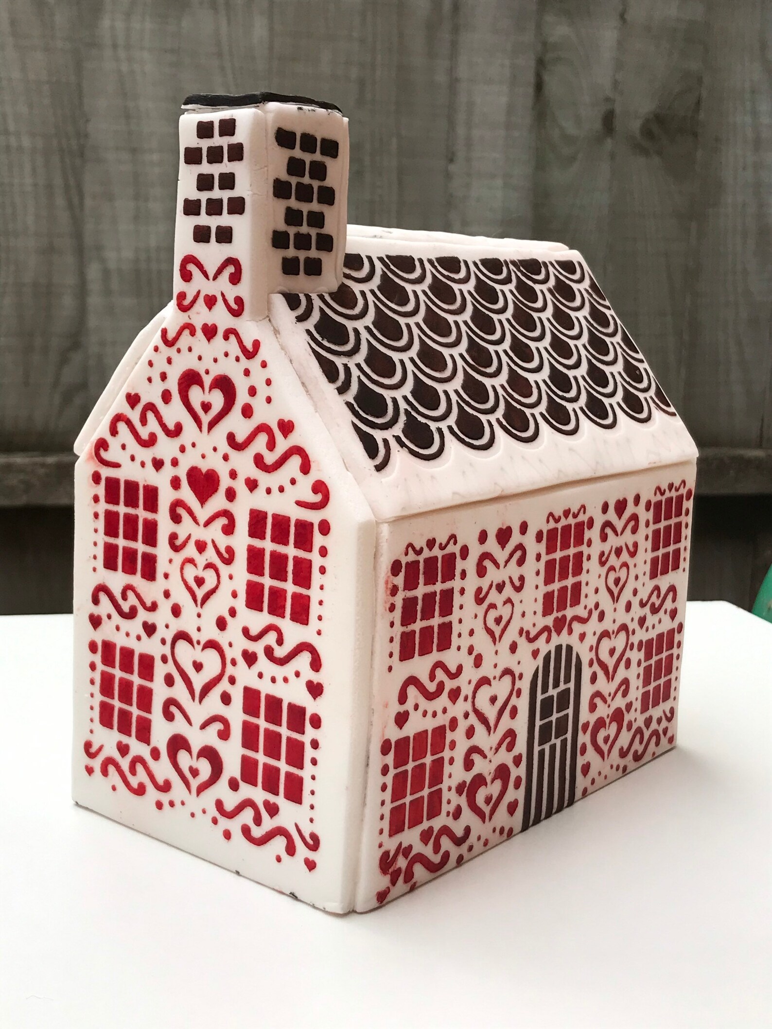 Gingerbread House Stencil Set | Etsy