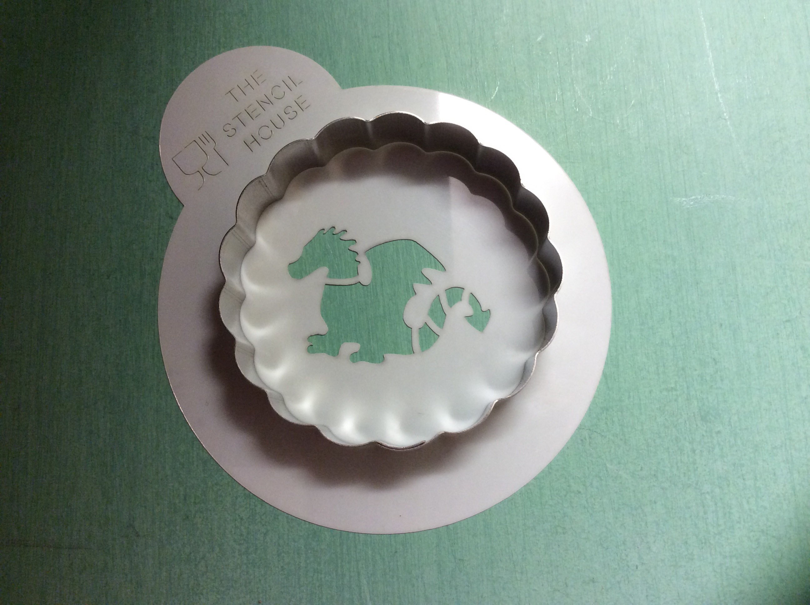 Baby Dragon Cupcake Stencil. - Etsy