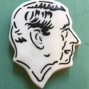 King Charles III Cookie Stencil