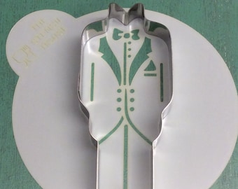 Tuxedo Cookie Cutter and Stencil Set.