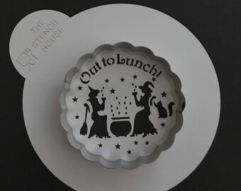 Out to Lunch Cookie Stencil Set