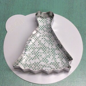 Gerbera Spitze Hochzeit Kleid Cutter & Schablonen-Set
