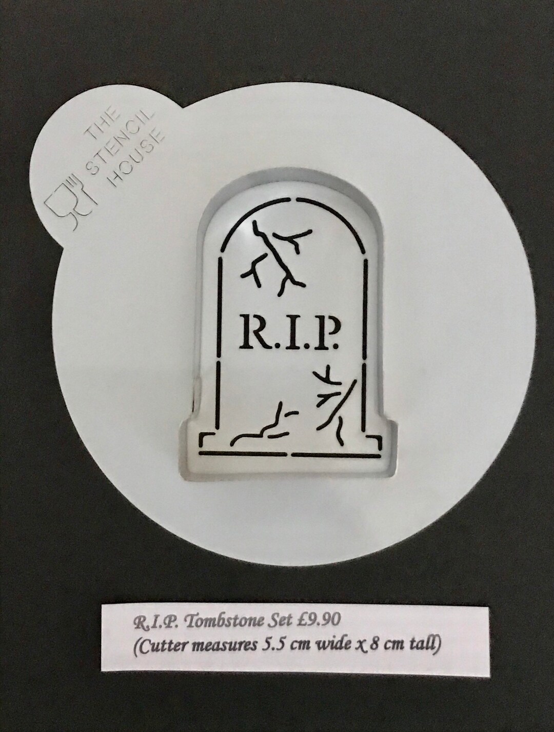 Printable Rip Headstone R.I.P Tombstone Stencil - Etsy