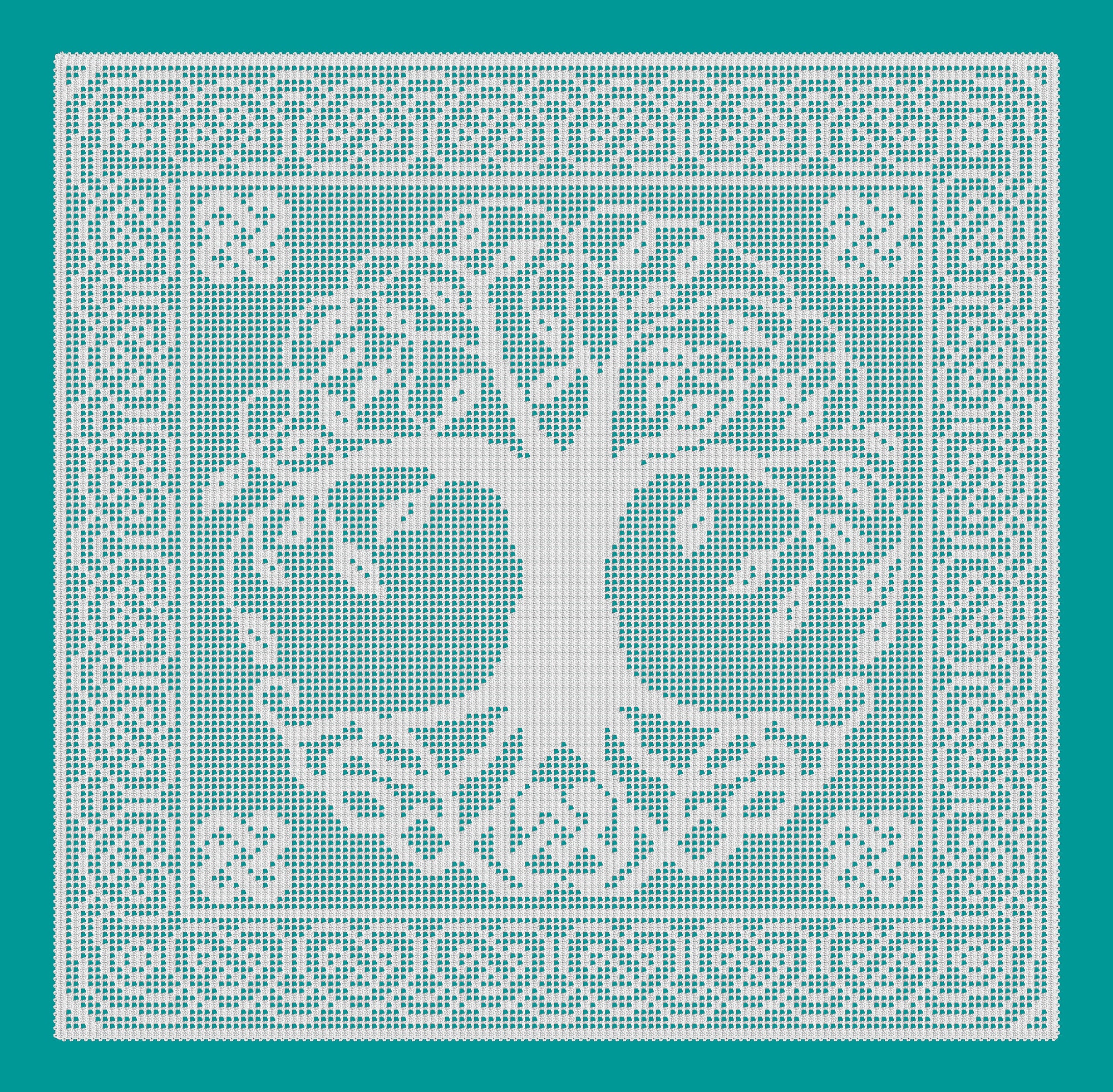 18 Tree of Life Crochet Patterns to Add Meaningful Handmade Style to Your Home and... 8 Celtic Tree of Life Filet Crochet