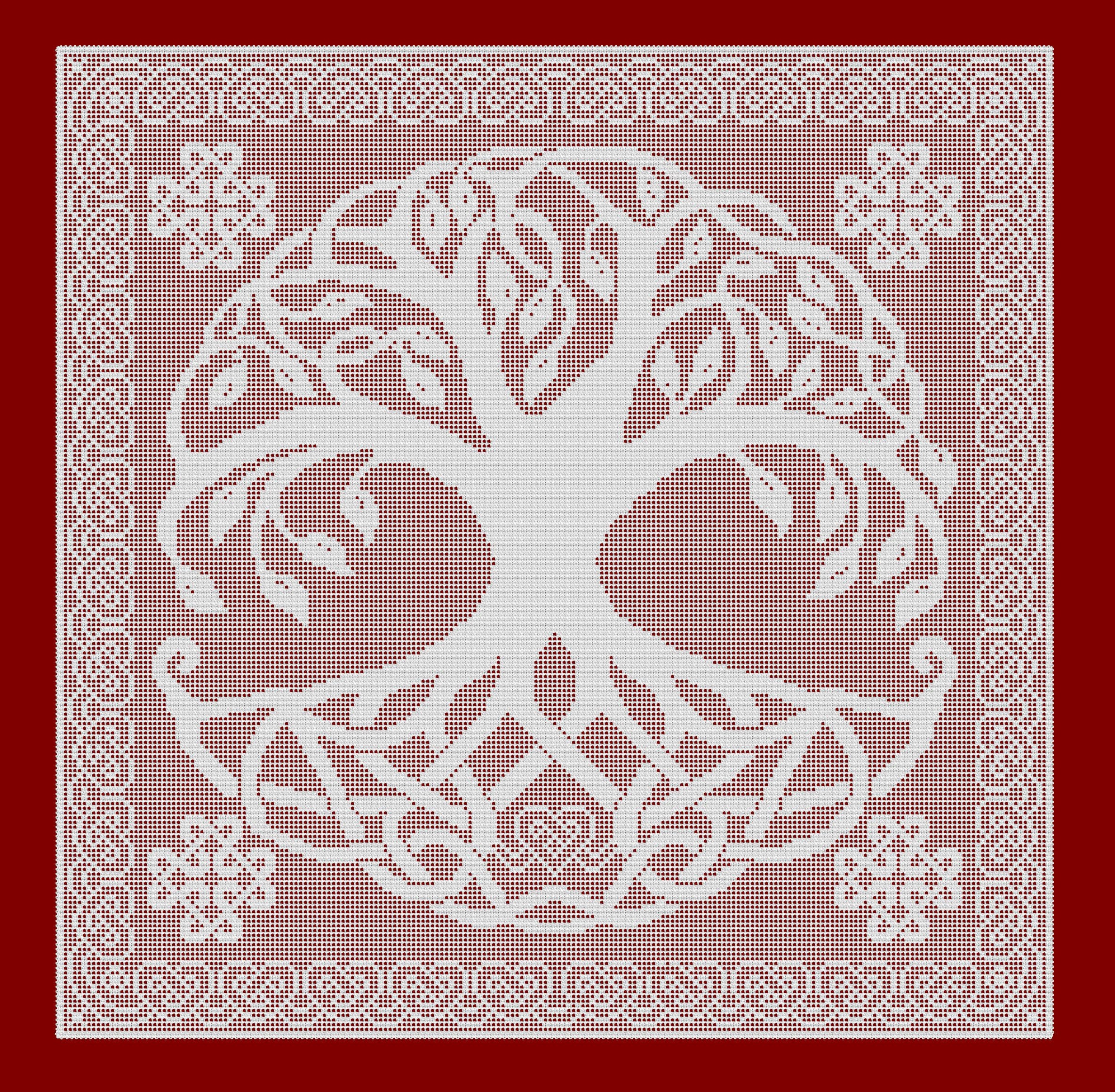 Tree of Life Blanket Crochet Pattern
