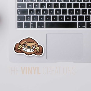 Cheeky Sloth Sticker x 2 - Sloth Decal - Bumper Sticker - Phone Decal - Laptop Stickers - Multipurpose High Quality Decal
