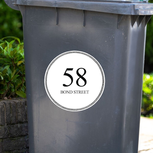 Wheelie Bin Stickers Etsy UK