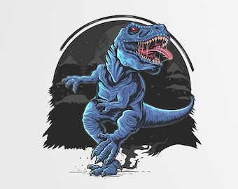 Tyrannosaurus Rex Wall Sticker , Dinosaur Wall Stickers , T-Rex Wall Art , Dinosaur Gift - TheVinylCreations -