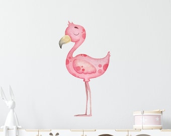 Flamingo Wall Art Nursery , Flamingo Decal , Flamingo Gifts - TheVinylCreations -