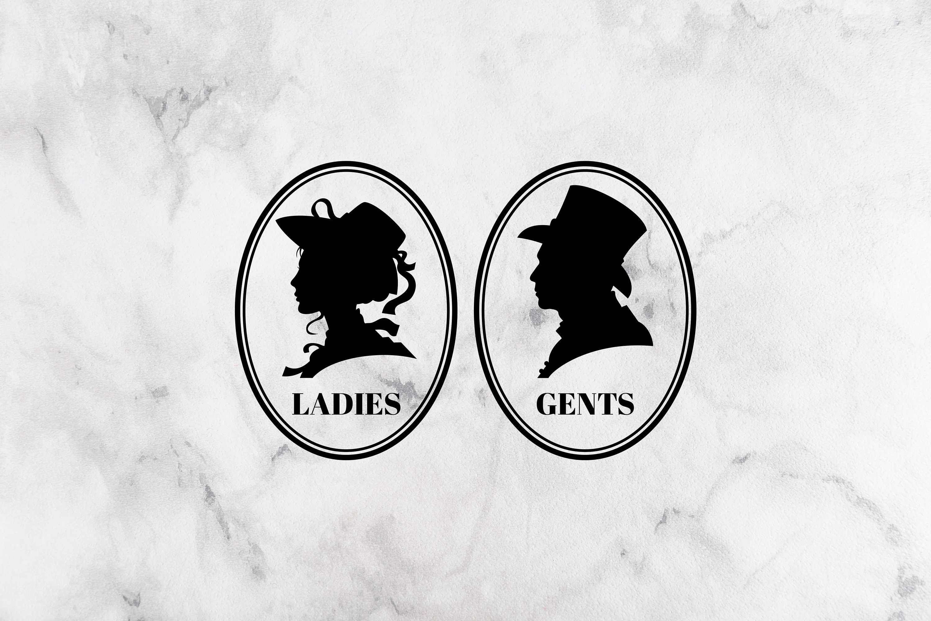 Vintage Toilet Sign Lavatory Sign Decal Retro Toilet Art Etsy UK