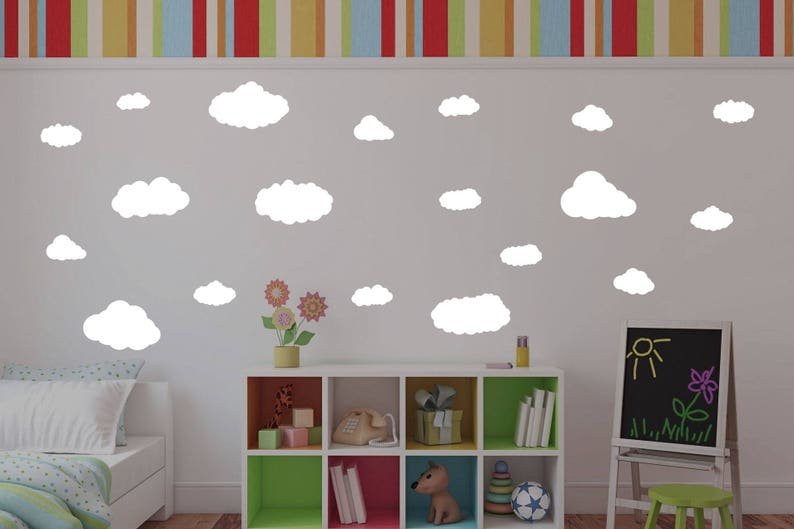 cloud wall art nursery