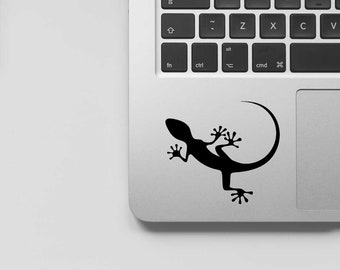 SET OF 2 x LIZARD Stickers - Lizard Gifts - The Vinyl Creations - Reptile Sticker - Reptilian Decals - Lizards -