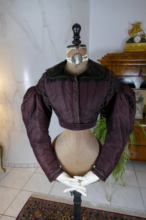 1830-1835 antique spencer, Biedermeier Spencer, Ro