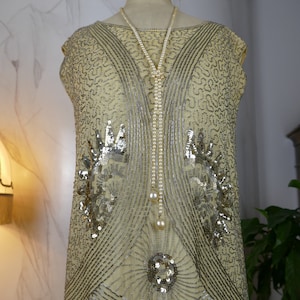 1920 Flapper Dress, antique dress, antique gown, Charleston Dress, antikes Kleid