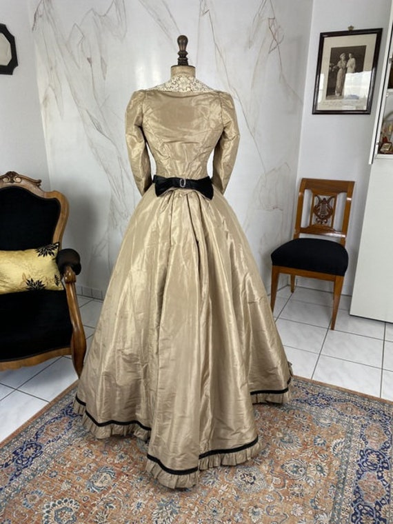 1890 Afternoon Dress,  antique dress, antique gow… - image 7