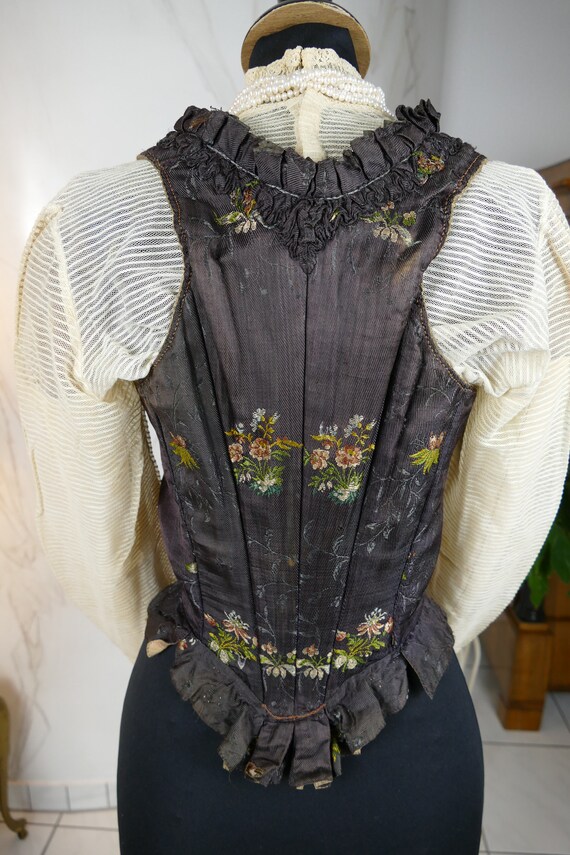 1795-1800 Stays, antique jumps, antique Waistcoat… - image 3