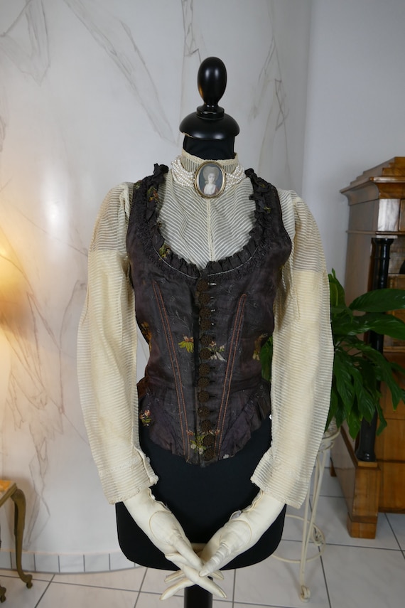 1795-1800 Stays, antique jumps, antique Waistcoat… - image 4