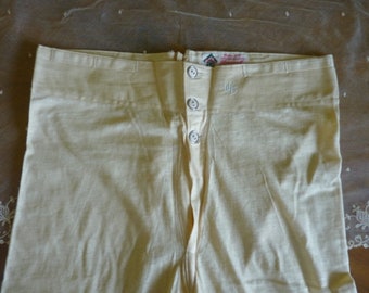 1920s Long Johns, Long cotton underpants, Men's Lingerie, mens underwear, lange Unterhosen