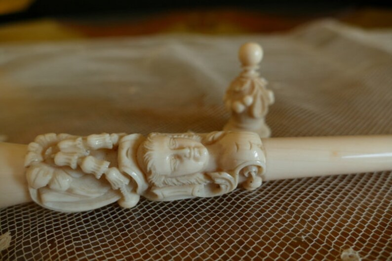 Victorian Parasol antique umbrella antique parasol 1860 Handle Parasol