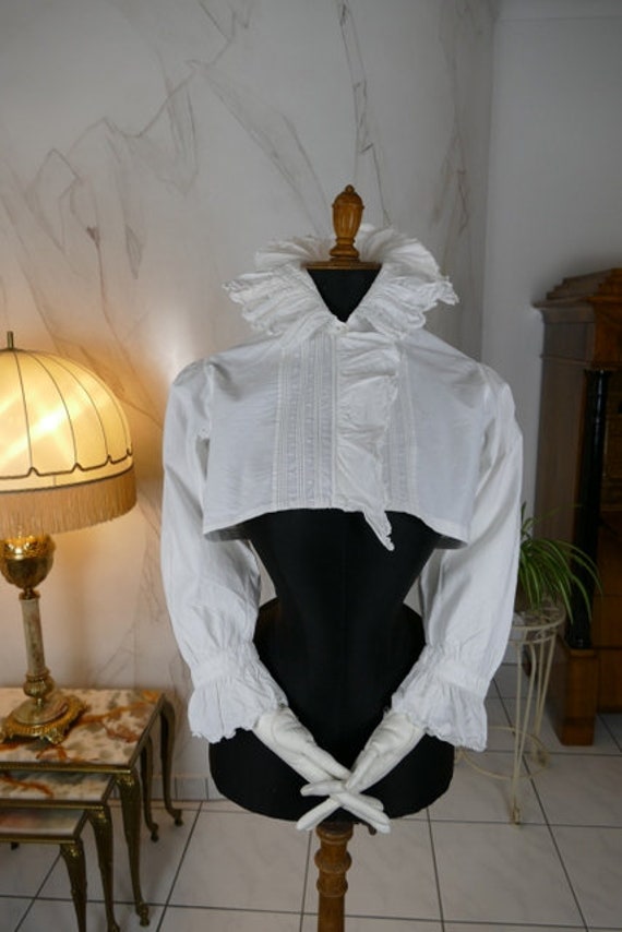 1890 Elegant Bed Jacket, antique bed jacket, antiq