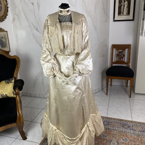 May Queen 1901 Satin Formal Bridesmaids Dress main image 1