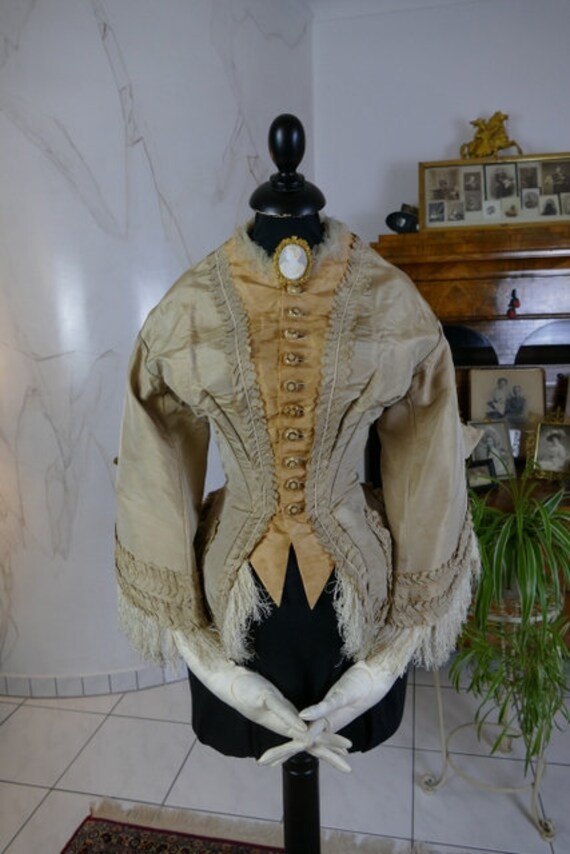 1867-1875 Bodice, antique bodice, Victorian bodice
