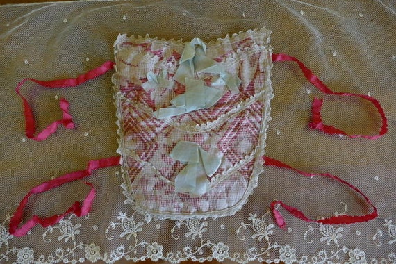 1840 Biedermeier Stomacher, Germany, antique stoma
