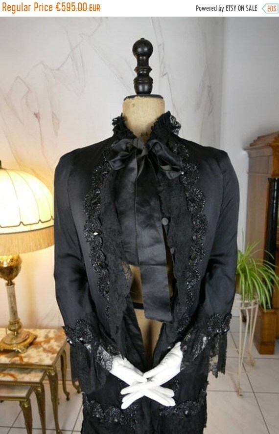 ON SALE 1880 Dolman, antique cape, antique dolman,