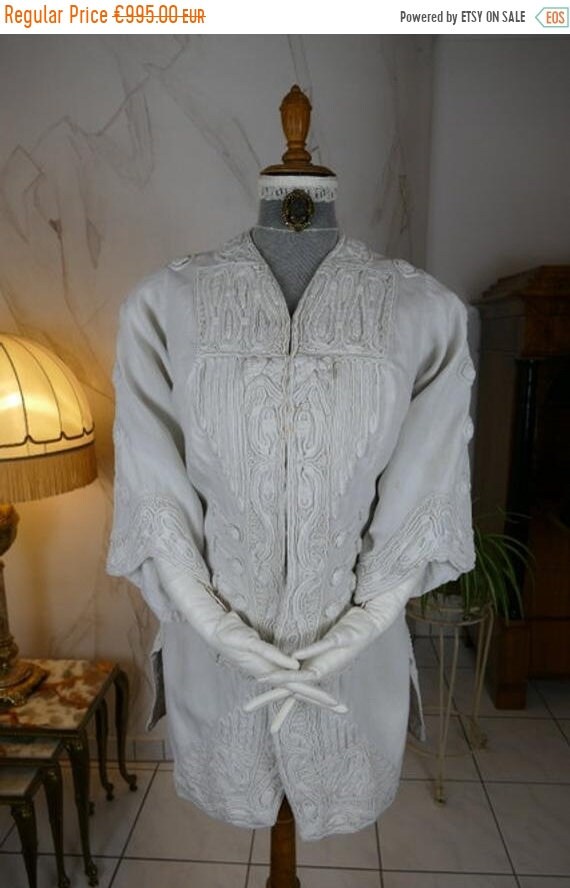 ON SALE 1908 AMY Linker Jacket, Paris, antique Jac