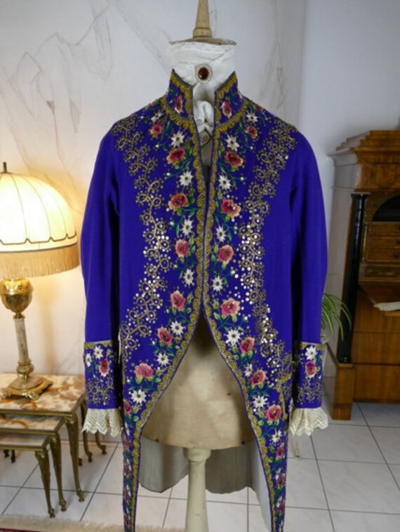 1855 Embroidered Coat, Italy, Man's coat, Victoria