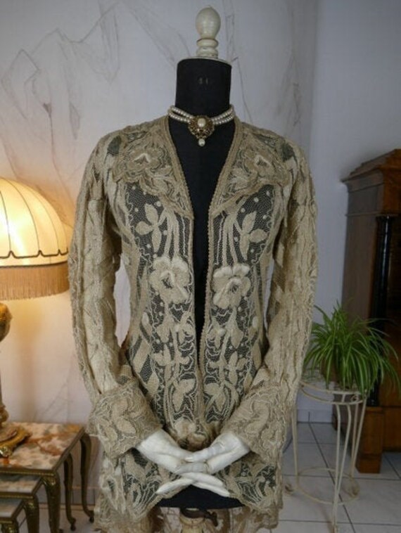 1906 Jacket, Lace Jacket, Edwardian jacket, lady's