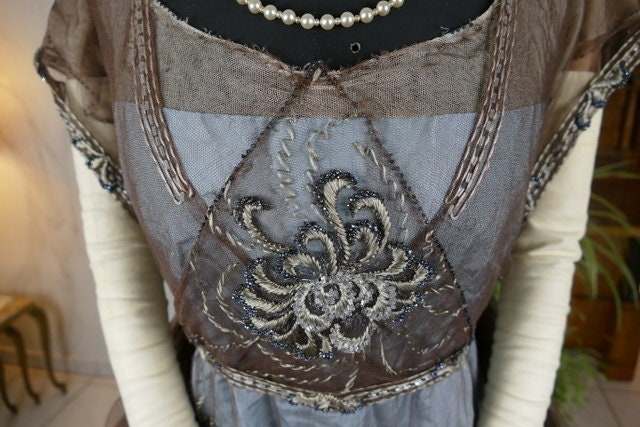 1915 Evening Dress Antique Dress Antique Gown Edwardian | Etsy