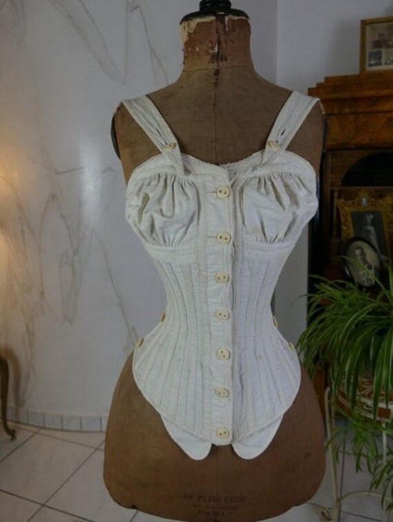 1890 Royal Worchester corset, antique corset, anti