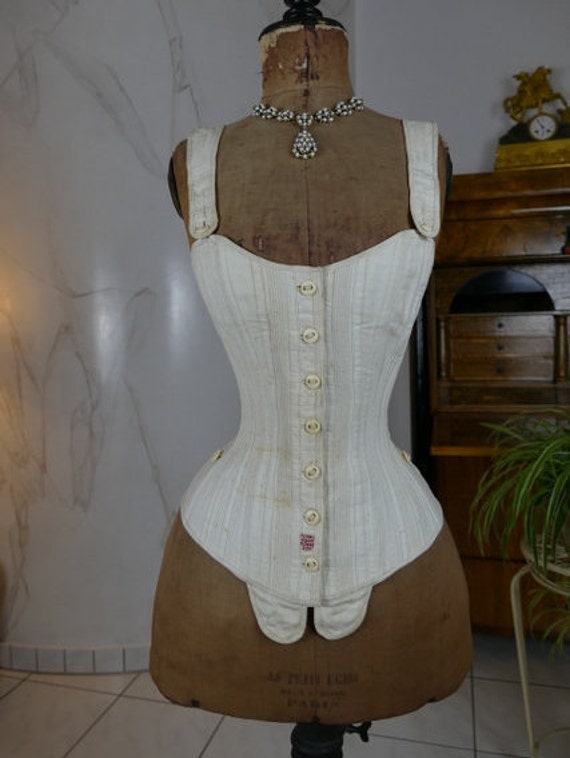 1896 Antique Corset, Victorian corset, Ferris Good