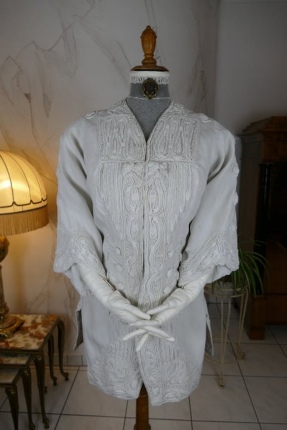1908 AMY LINKER Jacket, Paris, antique Jacket, Edw