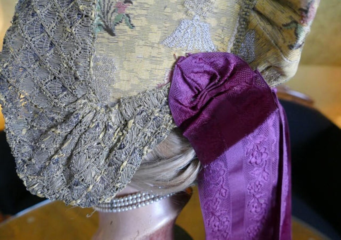 1840s Hat Antique Hat Victorian Hat Biedermeier Hat Etsy