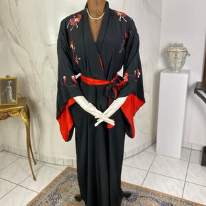 1925 Ladies Kimono, silkkimono, antique kimono