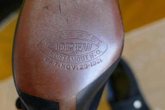 1921 PORTER Shoes, patented 1921, antique shoes, anti… - Gem